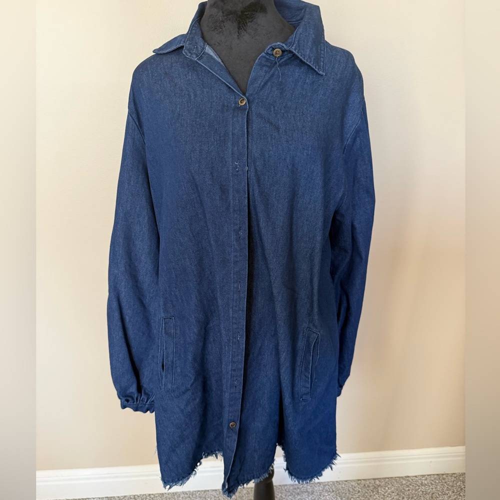 Women's Blue Denim Dress